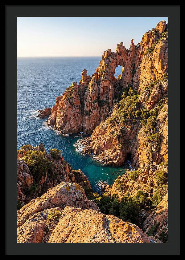 Calanques De Piana At Golden Hour