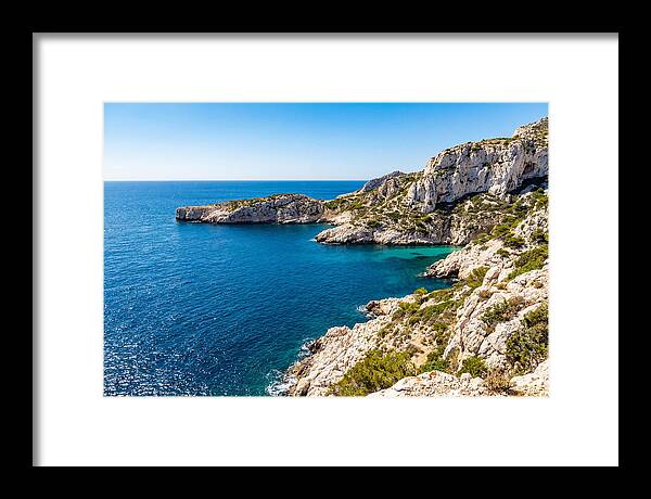 Calanques Of Provence From The Sea