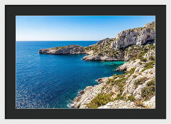 Calanques Of Provence From The Sea