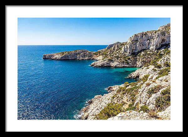 Calanques Of Provence From The Sea