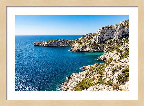 Calanques Of Provence From The Sea