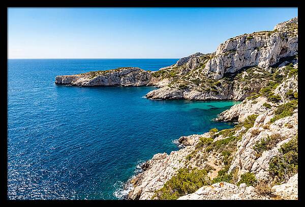 Calanques Of Provence From The Sea