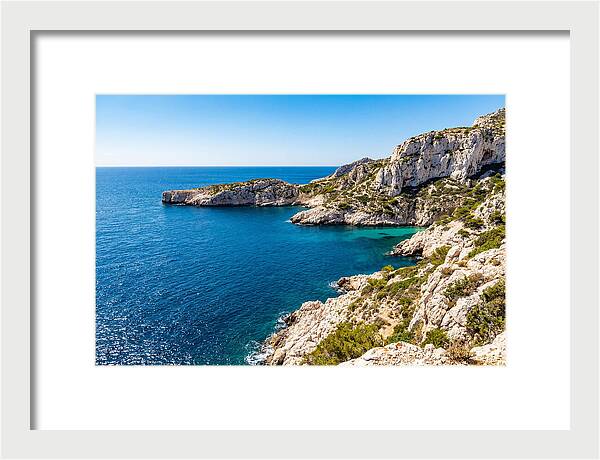 Calanques Of Provence From The Sea