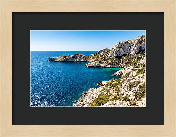 Calanques Of Provence From The Sea