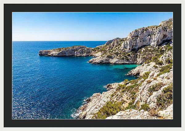 Calanques Of Provence From The Sea