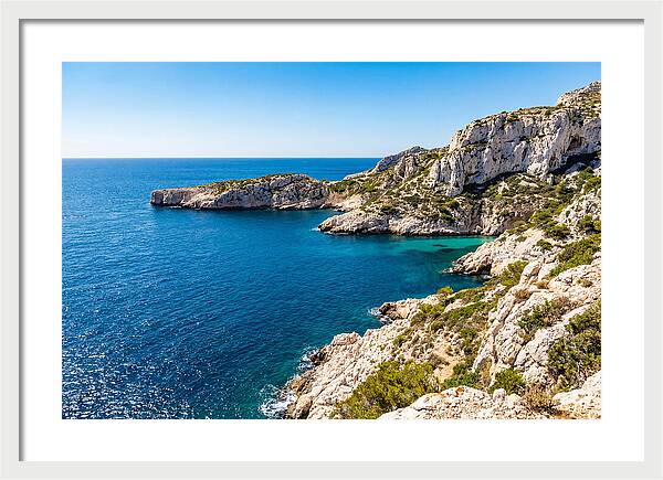 Calanques Of Provence From The Sea