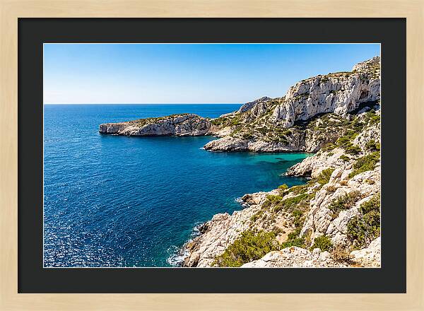 Calanques Of Provence From The Sea