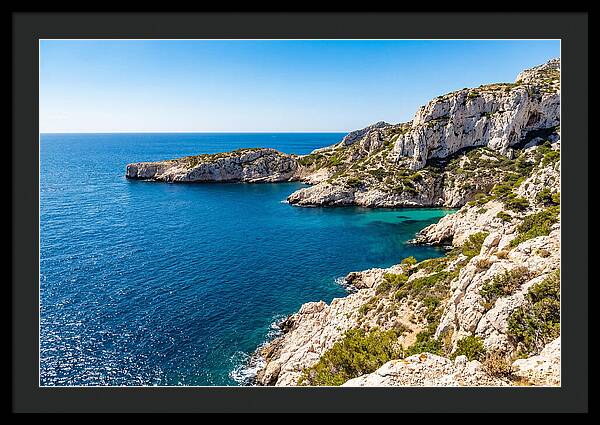 Calanques Of Provence From The Sea