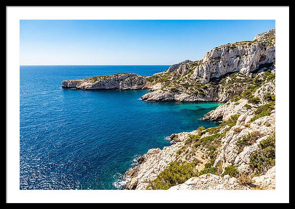 Calanques Of Provence From The Sea