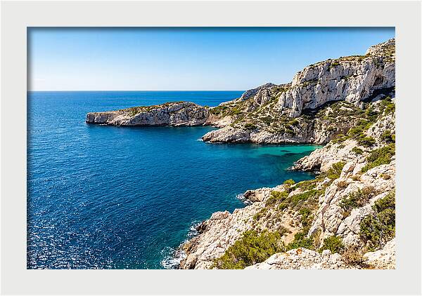Calanques Of Provence From The Sea