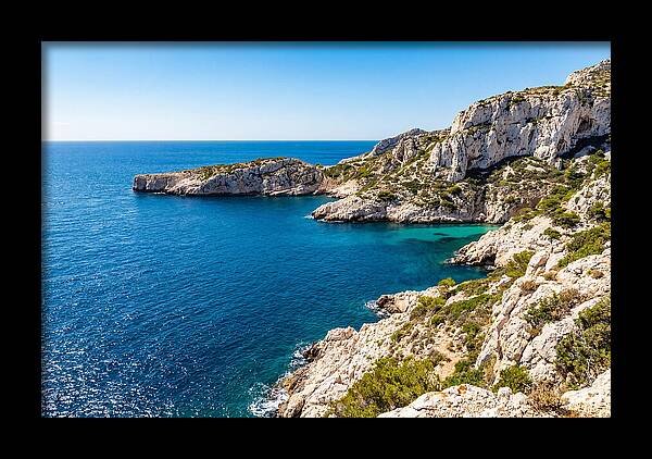 Calanques Of Provence From The Sea