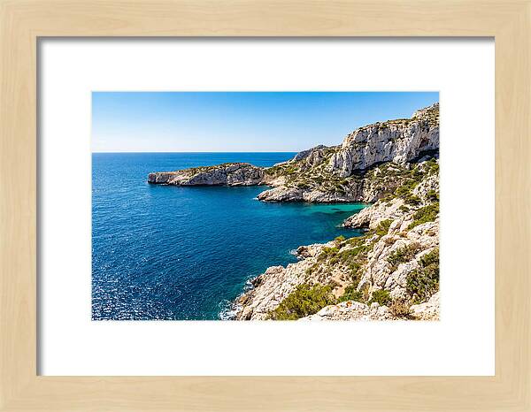 Calanques Of Provence From The Sea