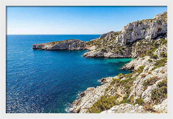Calanques Of Provence From The Sea