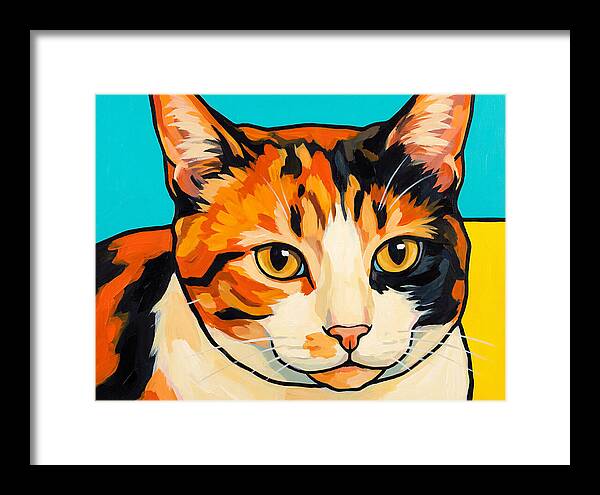 Calico Cat Portrait