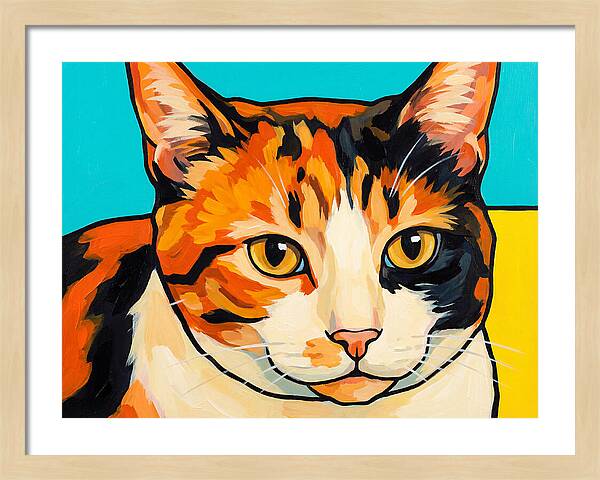 Calico Cat Portrait
