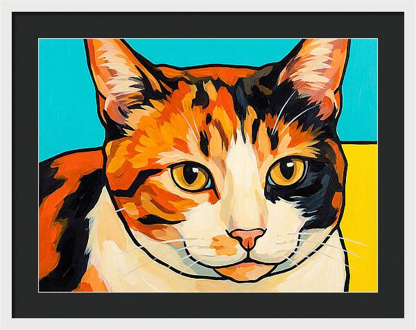 Calico Cat Portrait