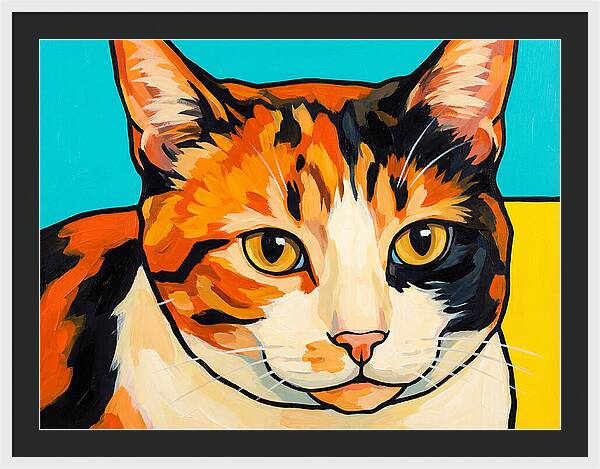 Calico Cat Portrait