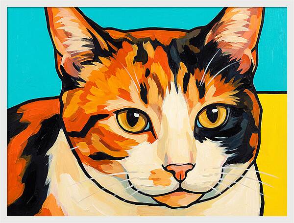 Calico Cat Portrait