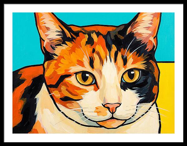 Calico Cat Portrait