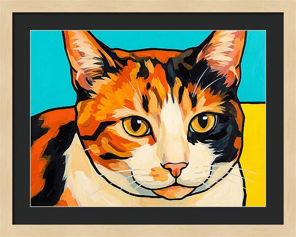Calico Cat Portrait