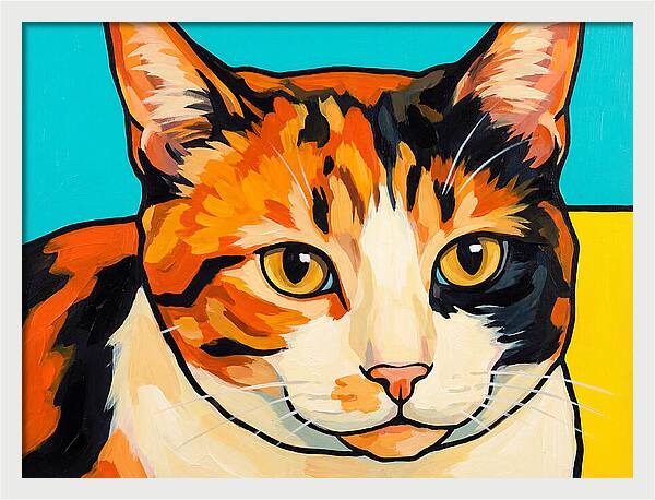 Calico Cat Portrait