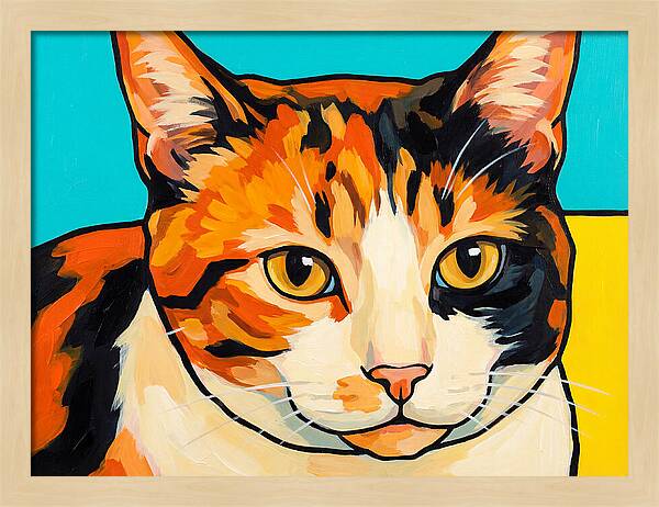 Calico Cat Portrait