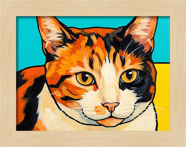 Calico Cat Portrait