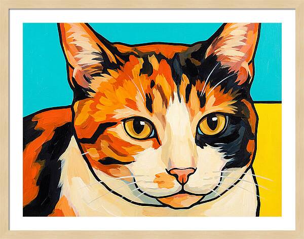 Calico Cat Portrait