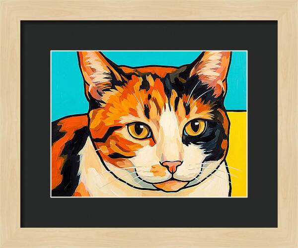 Calico Cat Portrait