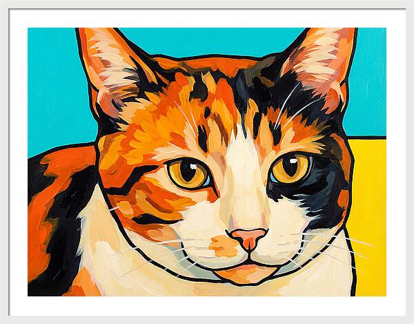 Calico Cat Portrait