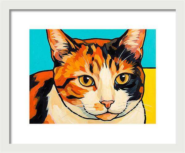 Calico Cat Portrait