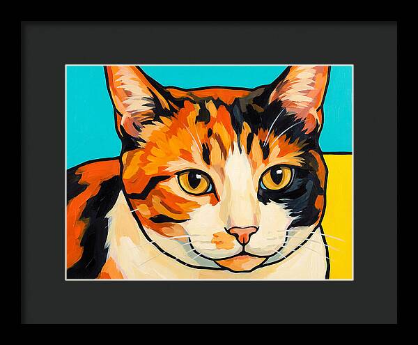 Calico Cat Portrait