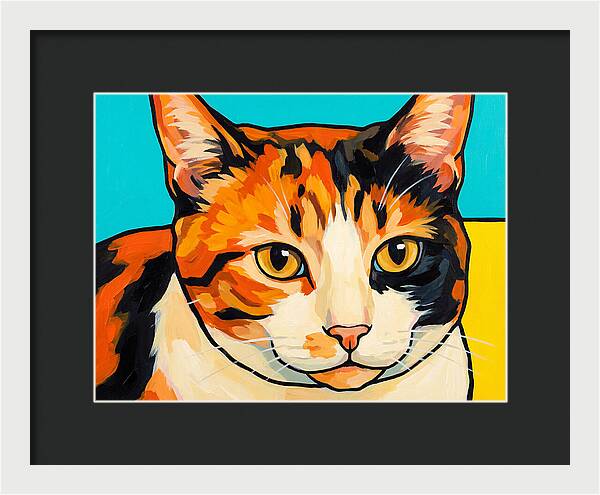 Calico Cat Portrait
