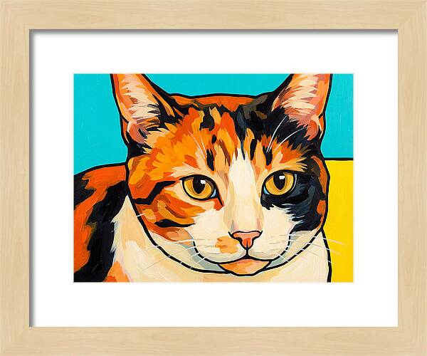 Calico Cat Portrait