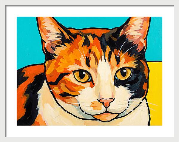Calico Cat Portrait