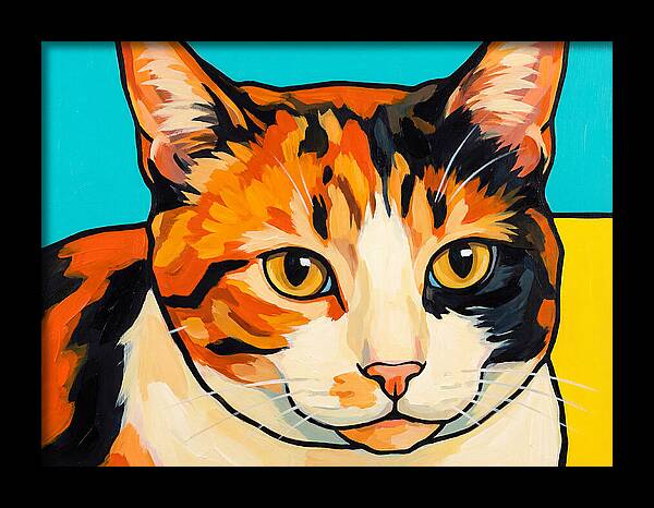 Calico Cat Portrait
