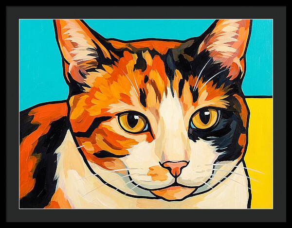 Calico Cat Portrait