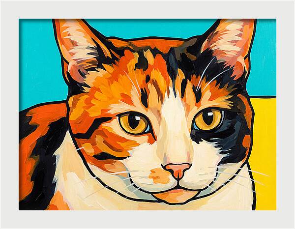 Calico Cat Portrait