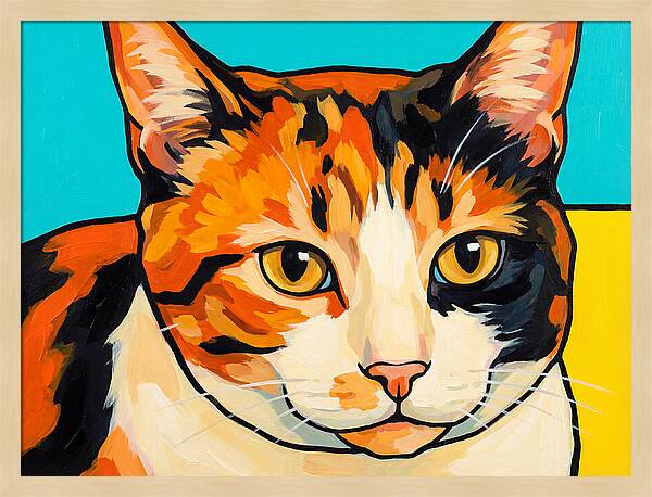 Calico Cat Portrait