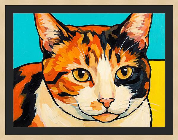 Calico Cat Portrait
