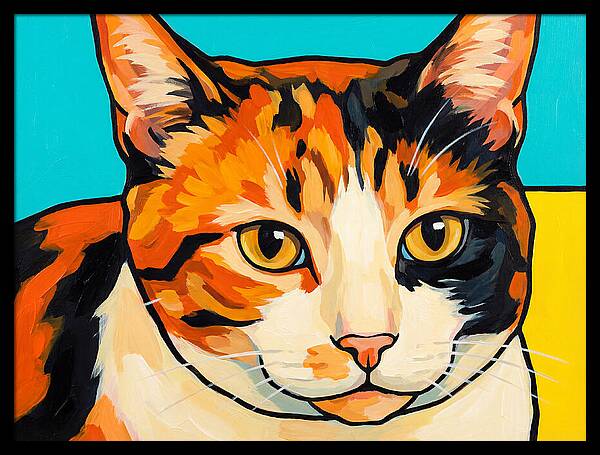 Calico Cat Portrait