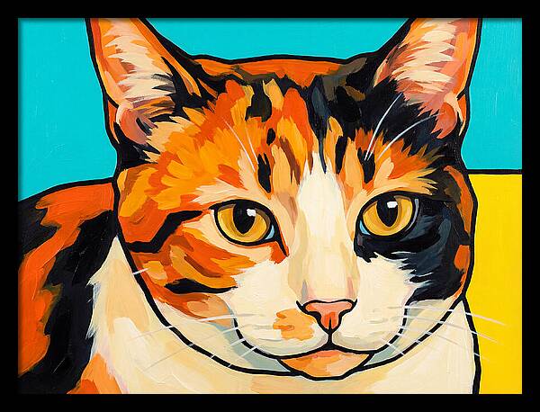 Calico Cat Portrait