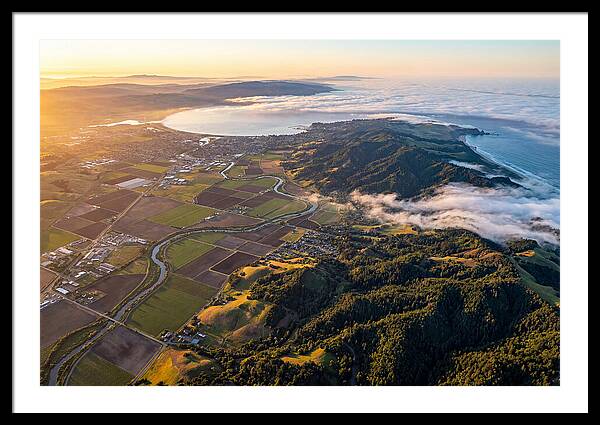California Central Coast Sunset View