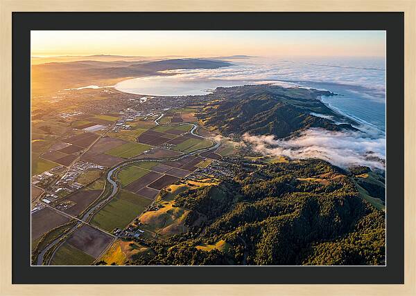 California Central Coast Sunset View