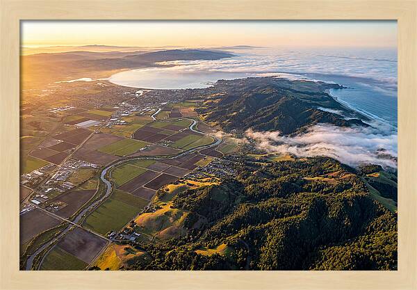 California Central Coast Sunset View