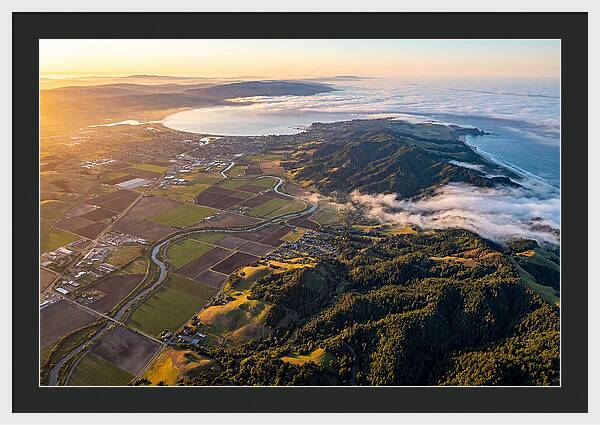 California Central Coast Sunset View