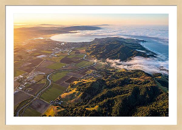 California Central Coast Sunset View