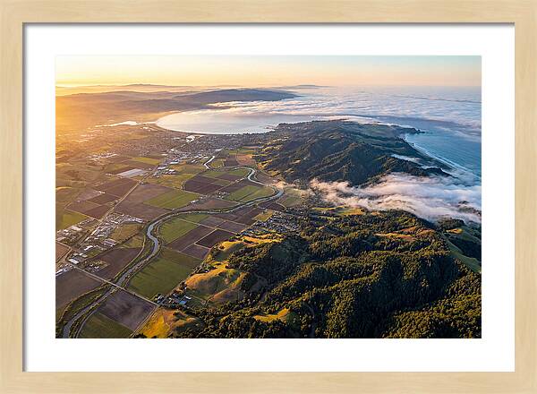 California Central Coast Sunset View