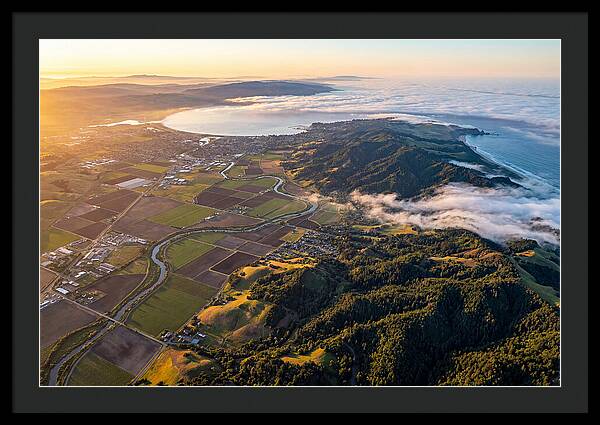 California Central Coast Sunset View