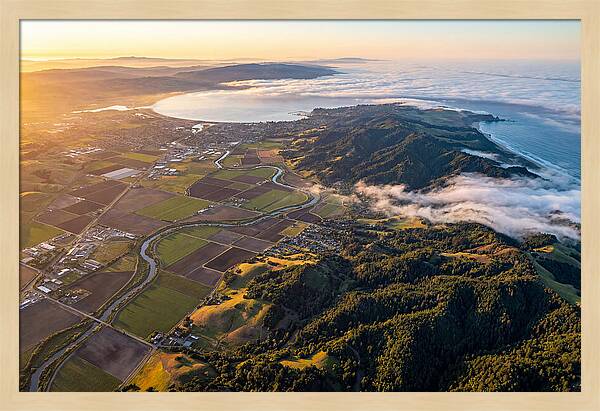 California Central Coast Sunset View